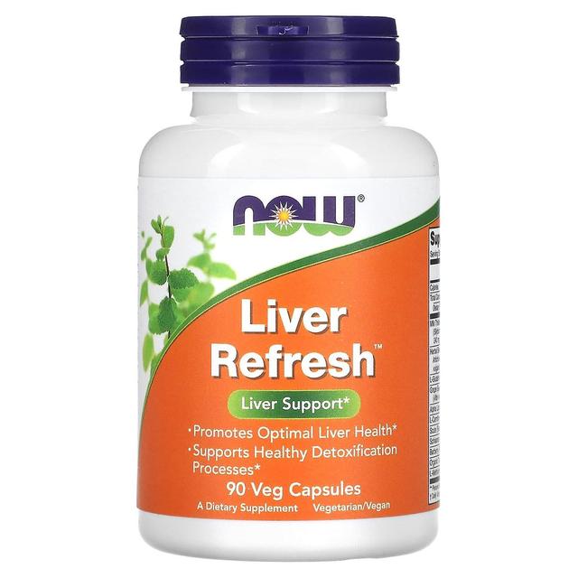 NOW Foods, Liver Refresh, 90 Veg Capsules on Productcaster.