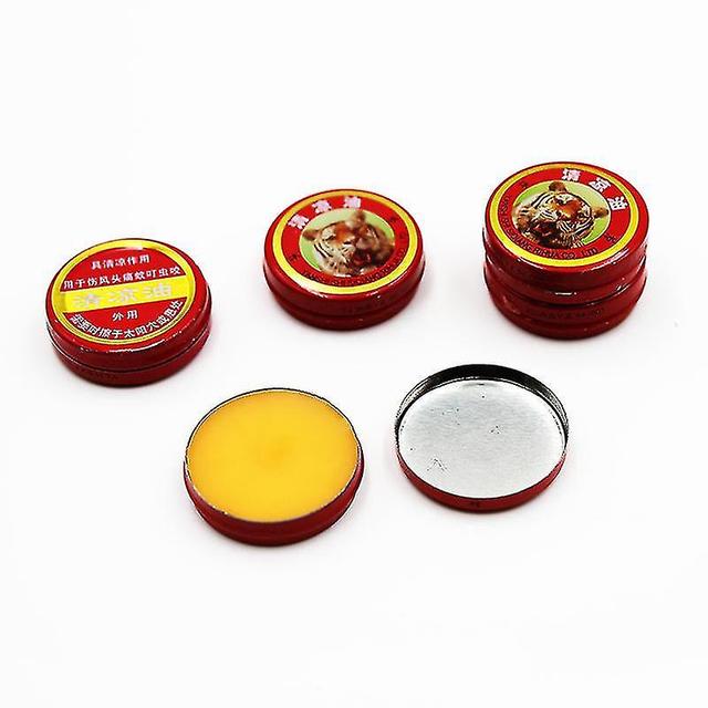 5/10/20pcs Tiger Balm Summer Cooling Oil Refresh Brain Drive Out Mosquito Elimin on Productcaster.