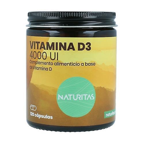 Naturitas Vitamin D3 4000 IU 120 capsules on Productcaster.