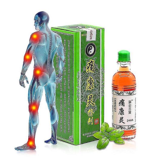 Rheumatism Muscle Pain Treatment Chinese Herbal Medicine Tong Kang Ling Liquid Smoke Oil Pain Relief Oil 3PCS on Productcaster.