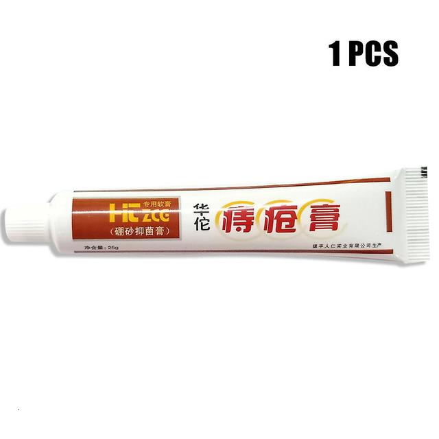 25g Hua Tuo Hemorroides Ungüento Planta Hierbas Poderosos Materiales Crema para Hemorroides 1PCS on Productcaster.