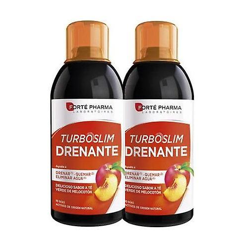 Forté Pharma Peach Draining Turboslim Pack 2 jednotky po 500ml on Productcaster.