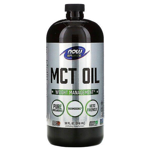 Now Foods, Sports, MCT Oil, 32 fl oz (946 ml) on Productcaster.