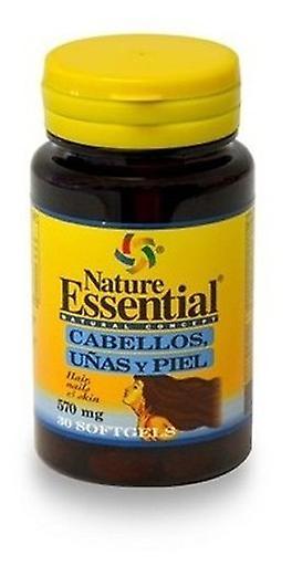 Nature Essential Hiukset, kynnet ja iho 570 mg 60 helmiä 8435041324105 on Productcaster.