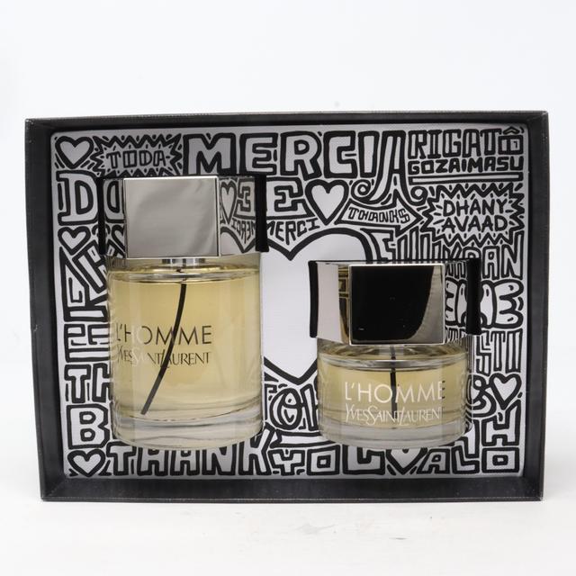 Yves Saint Laurent L'homme Eau De Toilette 2-Pcs Gift Set / New With Box on Productcaster.