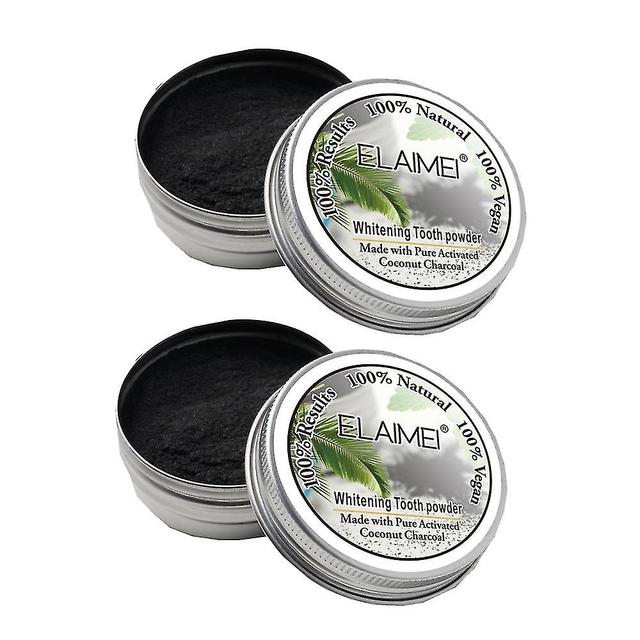 2x 20g Teeth Whitening Powder Premium Activated Bamboo Charcoal Powder Scaling Powder Smoke Coffee Tea Stain Remove Oral Hygiene on Productcaster.