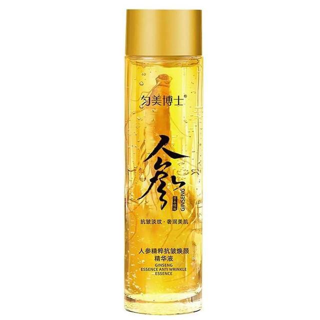 Ginseng Extract Liquid,Ginseng Anti Wrinkle Serum,Korean Red Ginseng Essence for Anti Aging, Moistur Light yellow 1 PCS on Productcaster.