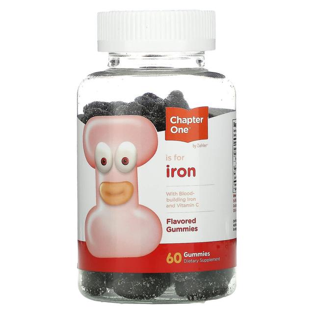 Chapter One, I Is for Iron, Flavored Gummies, 60 Gummies on Productcaster.