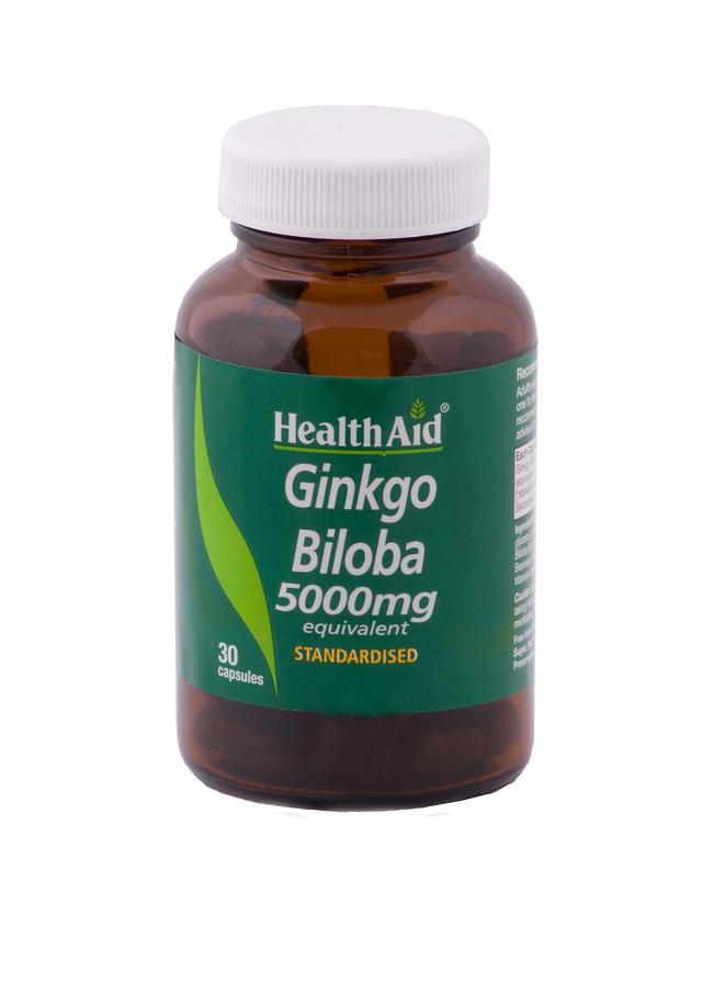 Health Aid Pomoc zdrowotna ginkgo biloba 5000mg 30's on Productcaster.