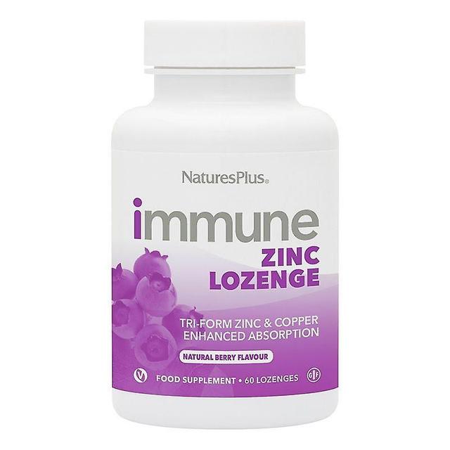 Nature's Plus imúnne zinkové lozenges 60 (41005) on Productcaster.