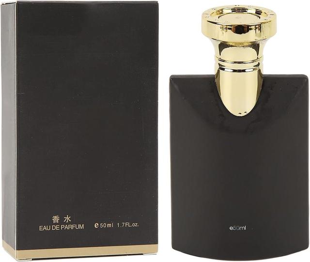 Manlig Parfym 50ml - Lätt blomdoft, Långvarig Eau de Toilette Spray - Svart Eau de Parfum Present till pappor, vänner, pojkvänner on Productcaster.