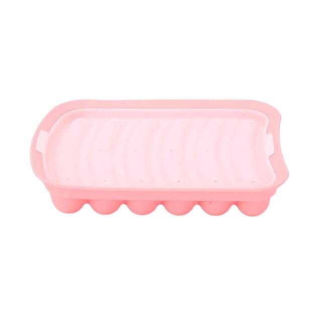 Kasituny Silicone Sausage Mold Baby Supplements And Steamed Meat Intestines for Healthy And Fun Food Making Pink on Productcaster.