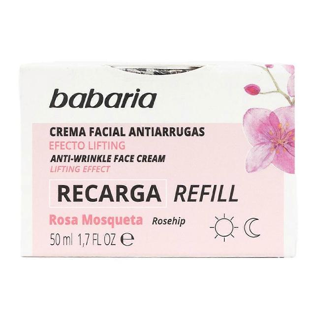 Babaria rosa mosqueta anti-wrinkle facial cream: vegan & 50ml - youthful skin renewal on Productcaster.