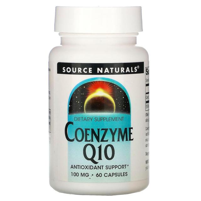 Source Naturals, Coenzyme Q10, 100 mg, 60 Capsules on Productcaster.