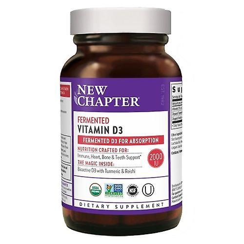 New Chapter Nová kapitola Fermentovaný vitamín D3, 90 tabliet (balenie po 1) on Productcaster.