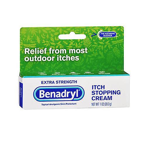 Benadryl Itch Stopping Cream Extra Strength, 1 oz (Pack of 1) on Productcaster.