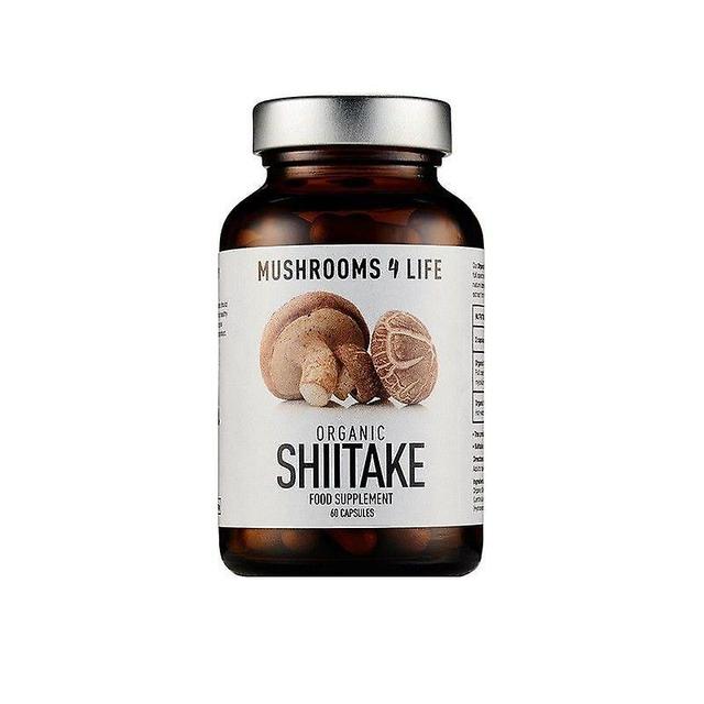 Mushrooms4Life Tappi Shiitake Biologici 60 (ML0506) on Productcaster.