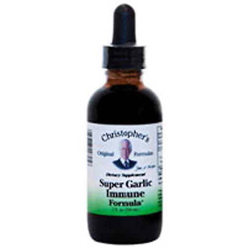 Dr. Christophers Formulas Super Garlic Immune Extract, 2 uncje (opakowanie 6) on Productcaster.