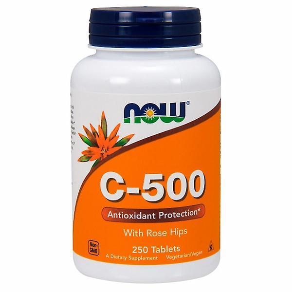 Now Foods Vitamin C-500, 250 Tabs (Pack of 2) on Productcaster.