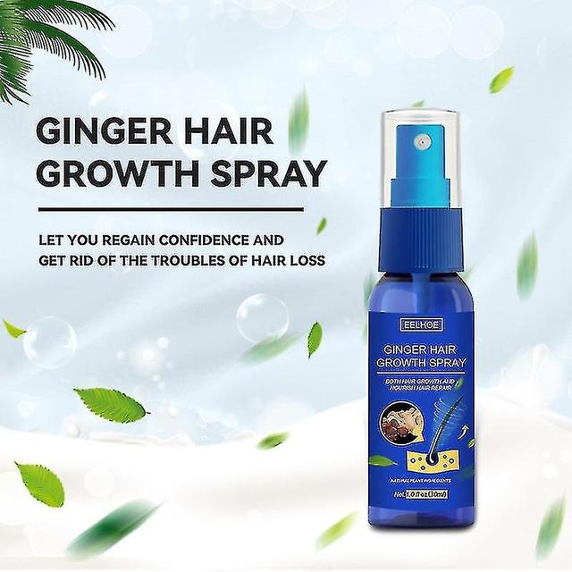 30ml Eelhoe Cream For Increase With Ginger Oil Hair Growth Care Nutrient Solution_Feb on Productcaster.