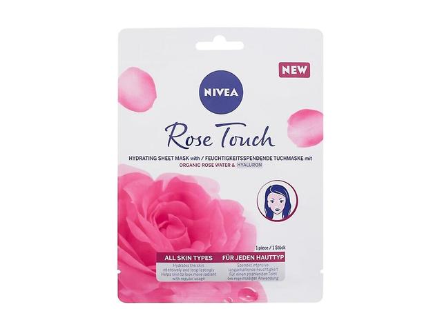 Nivea - Nawilżająca maska w płachcie Rose Touch - Dla Kobiet, 1 szt. on Productcaster.