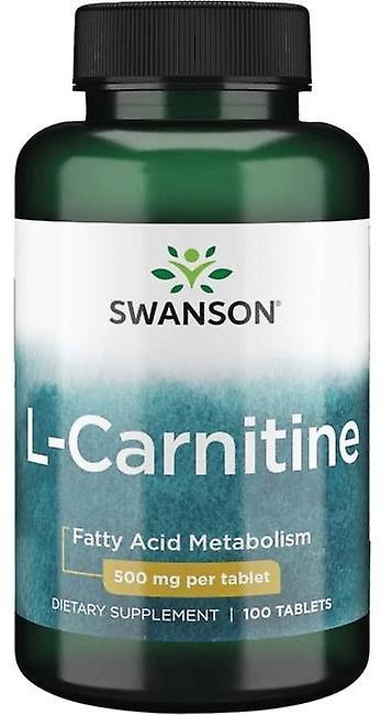 Swanson L-carnitin 500 mg 100 kapsel on Productcaster.