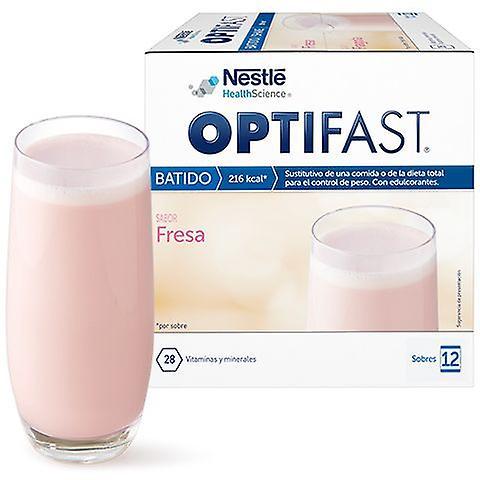 Optifast Strawberry Smoothie 12 Envelopes x 55 gr on Productcaster.