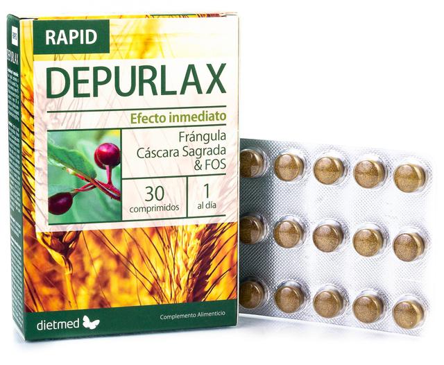 Dietmed Depurlax Rapid 30 Tablets on Productcaster.