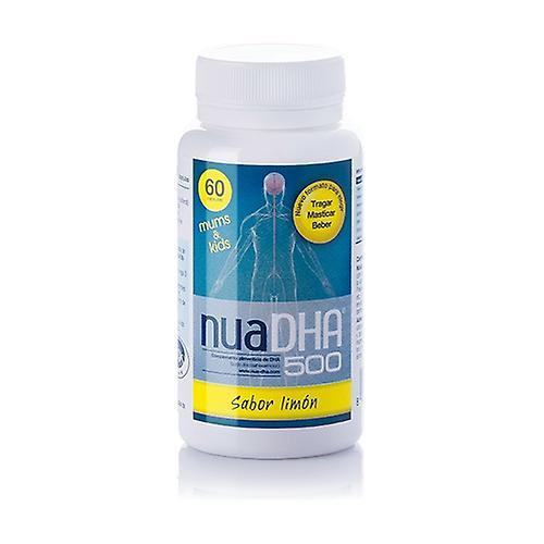 Nua Dha 500 60 pehmeää geeliä 1141 mg (sitruuna) on Productcaster.