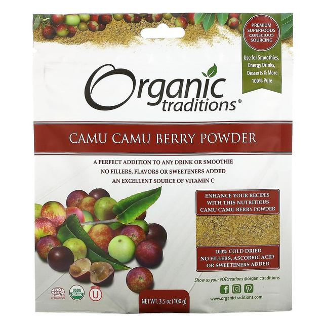 Organic Traditions, Camu Camu Berry Powder, 3.5 oz (100 g) on Productcaster.