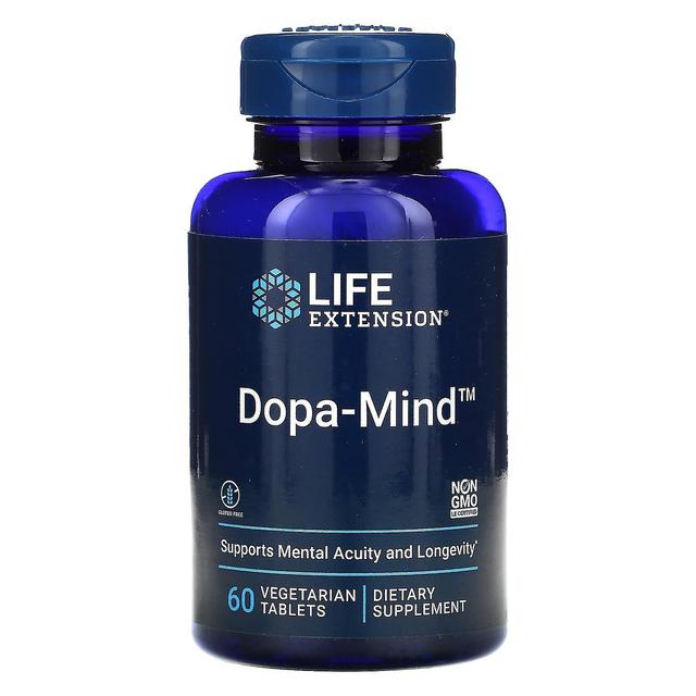 Life Extension, Dopa-Mind, 60 kasvistablettia on Productcaster.