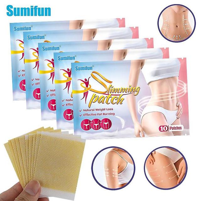 Coscelia 30/60/90pcs Sumifun Fast Fat Burner Slimming Patches Ginger Belly Arm Shaper Diet Products Lose Weight Man Woman Beauty Health 60Pcs on Productcaster.