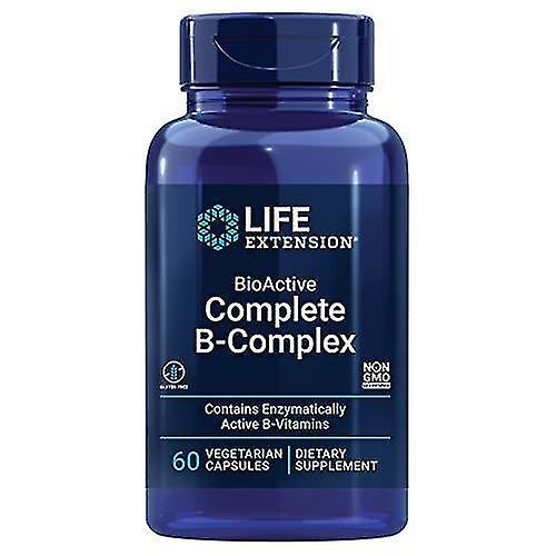 Life extension bioactive complete b complex boosts energy production & promotes metabolism 60 veg capsules on Productcaster.