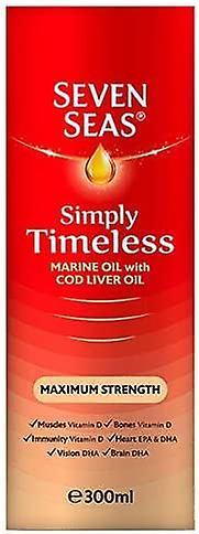 Seven Seas Marine Oil With Cod Liver Oil Max Strength 300ml on Productcaster.