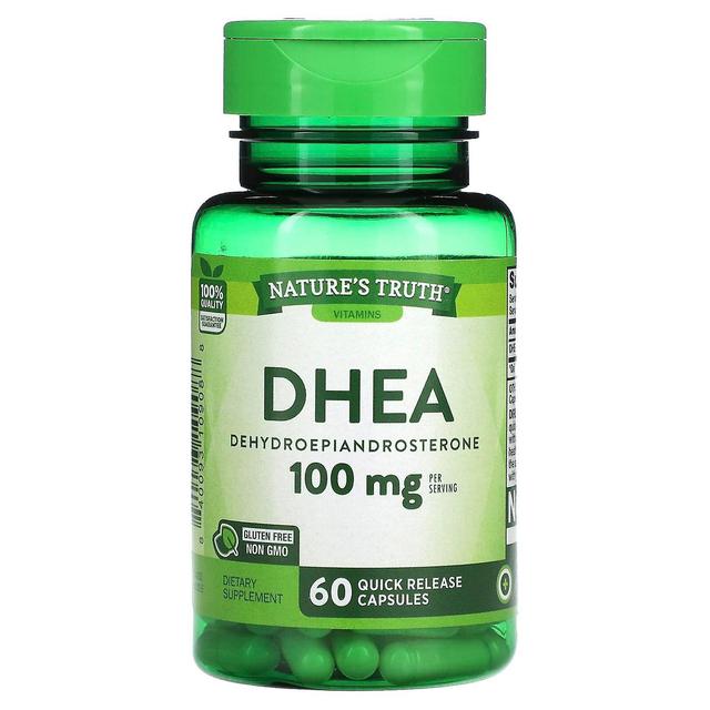 Nature's Truth, DHEA, 50 mg, 60 Quick Release Capsules on Productcaster.