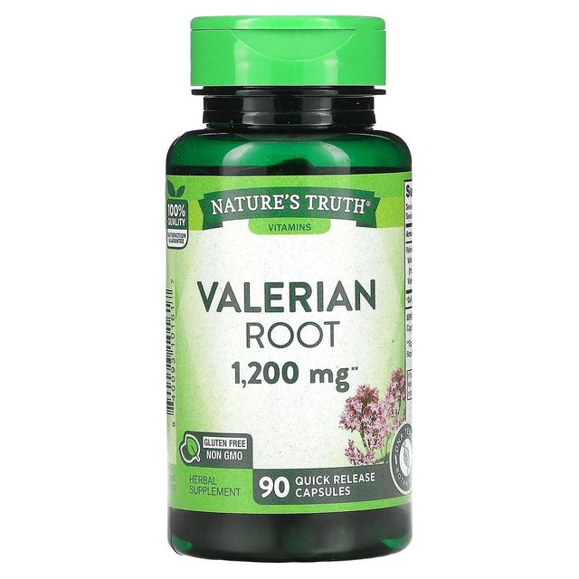 Nature's Truth, Valerian Root, 1,200 mg, 90 Quick Release Capsules on Productcaster.