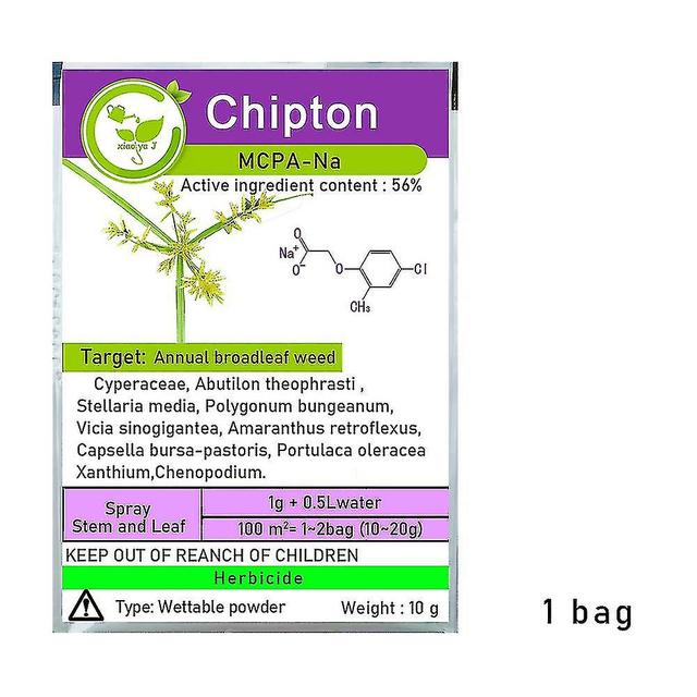 Huamade 10g natriumdimetyltetraklorid Mcpa (na) Herbicidselektivitetstyp Ta bort ogräs Döda grässpray Weedkiller Chipton 10 on Productcaster.