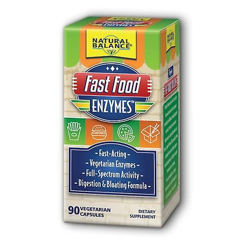 Enzimas de fast food Natural Balance (anteriormente conhecidas como Trimedica), 90 VCaps (Pack of 1) on Productcaster.