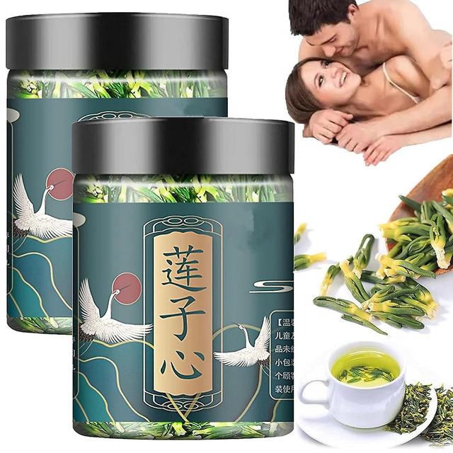 HOH Lotus Seed Core Tea voor mannen, Natuurlijke Lotus Seed Core Tea, Liver And Kidney Care Tea, Lian Zi Xin Thee, Gedroogde Lotus Plumule Thee 60g... on Productcaster.