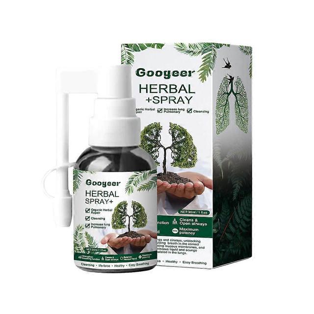 Natural Herbal Repair Spray 30ml Lung Support Relief Cough Dry Itchy Throat Fresh Breath Body Care Health Care 1pcs on Productcaster.