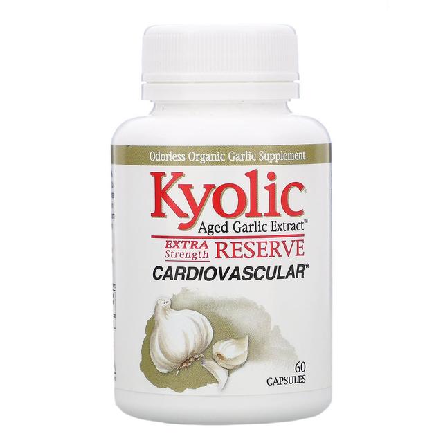 Kyolic, Aged Garlic Extract, Extra Strength Reserve, 60 Capsules on Productcaster.