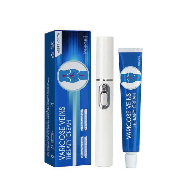 Terapia de Luz Azul Venas Varicosas Pluma/Crema, Veinshealth Venas Varicosas Terapia de Luz Azul, Crema de Venas Varicosas con Venas Pluma para Araña on Productcaster.