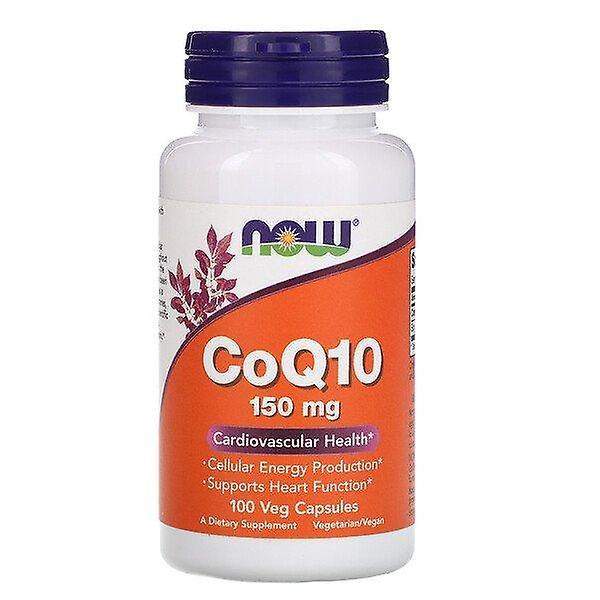 NOW Foods Nu Fødevarer, CoQ10, 150 mg, 100 Veg Kapsler on Productcaster.