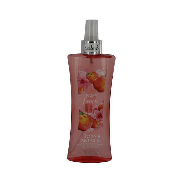 Body fantasies signature sugar peach by parfums de coeur body spray 8 oz on Productcaster.