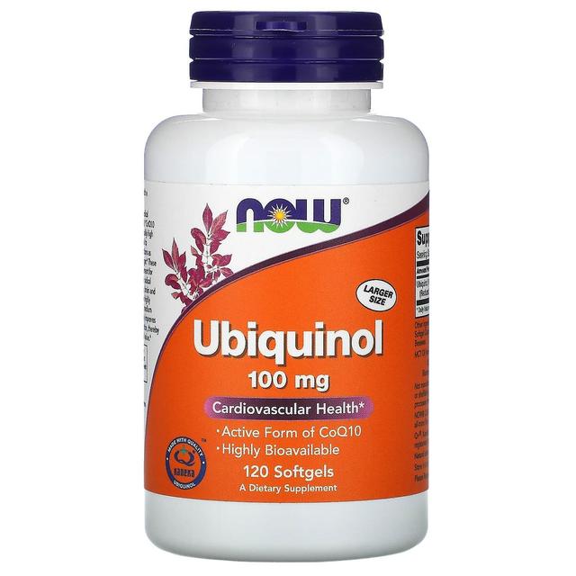 NOW Foods, Ubiquinol, 100 mg, 120 Softgels on Productcaster.