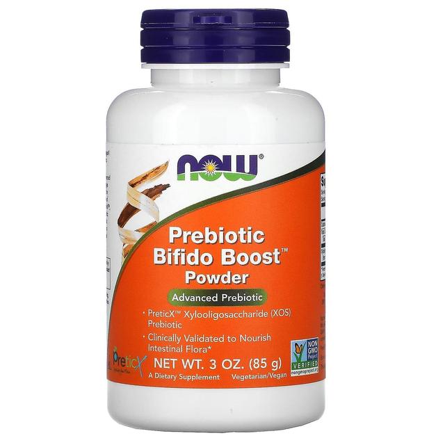 NOW Foods NU Fødevarer, Prebiotic Bifido Boost Pulver, 3 oz (85 g) on Productcaster.