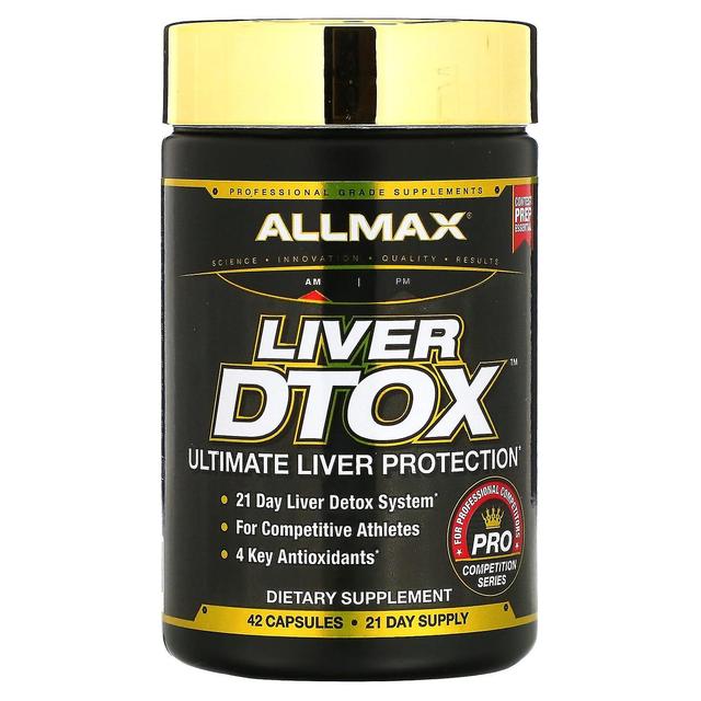 ALLMAX, Liver Dtox Ultimate Liver Protection, 42 Capsules on Productcaster.