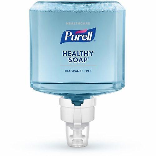 Gojo Soap Purell Jabón Saludable Suave y Gratis Espumante 1,200 mL Dispensador Botella de Recarga Sin Perfume, Cuenta de 2 (Paquete de 1) on Productcaster.