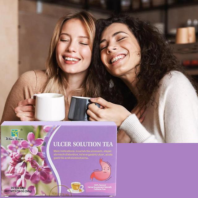 Ulcer Solution Tea Solve A Stomachache Teastomachache And Various Stomach Discomfort on Productcaster.