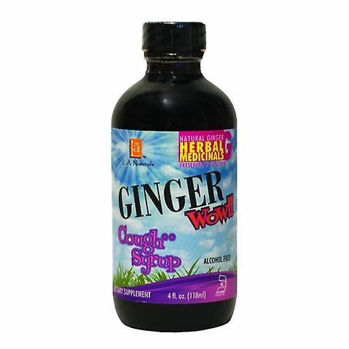 LA Naturals L. A . Naturals Ginger Wow Cough Sirup, 4 Oz (balenie po 1) on Productcaster.